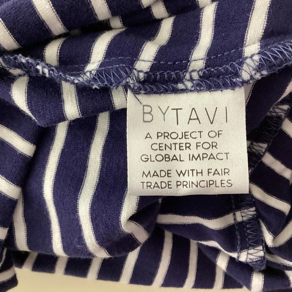 By Tavi Striped Open Cardigan Size Small - Picture 6 of 6